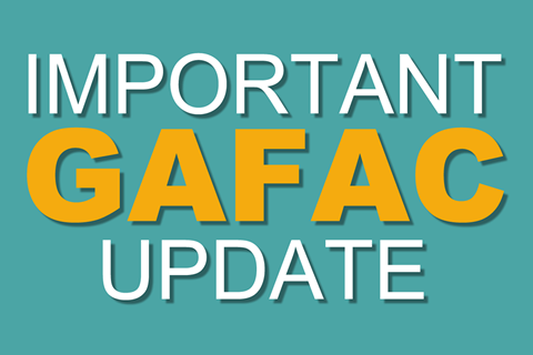 Gafac Update Banner